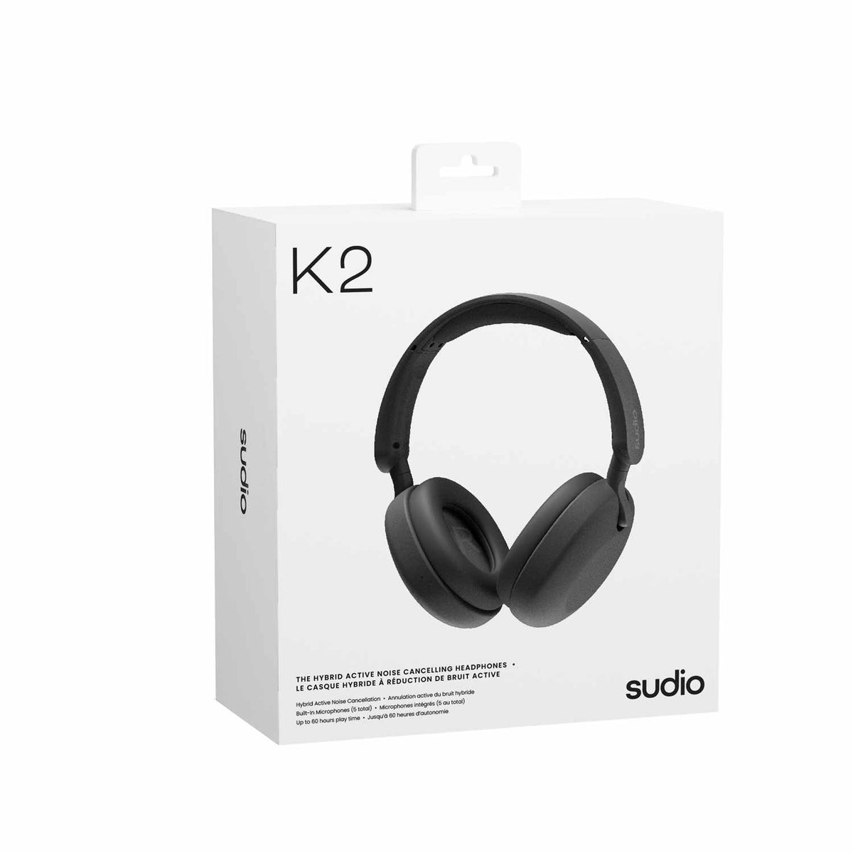 Sudio K2 Pro ANC — Casque sans fil — noir