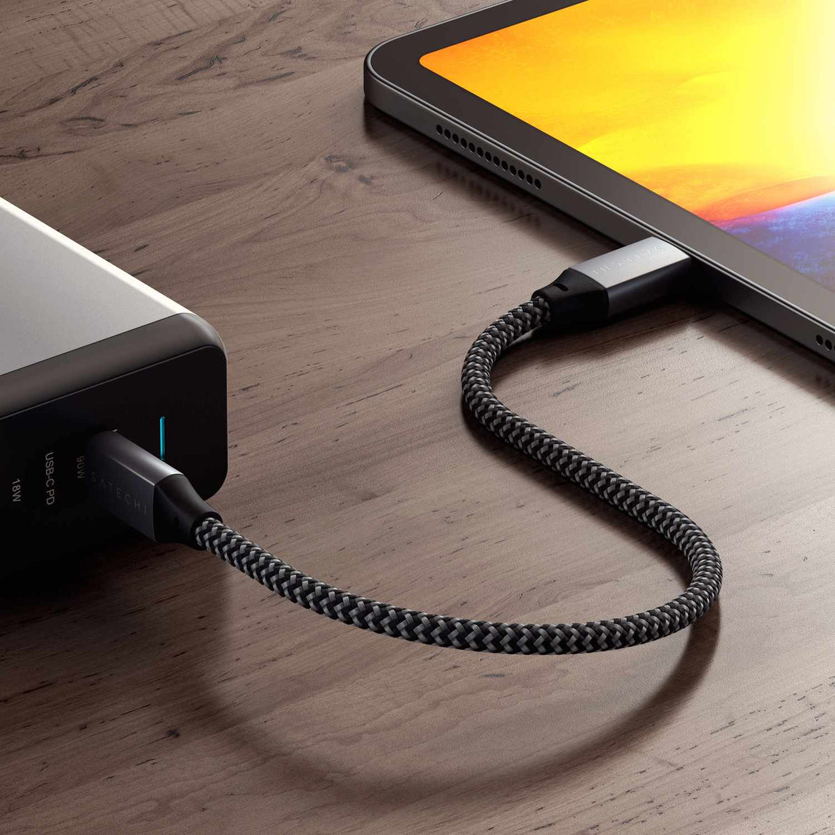 STTCC10M USB-C to USB-C Cable 1ft Space Gray