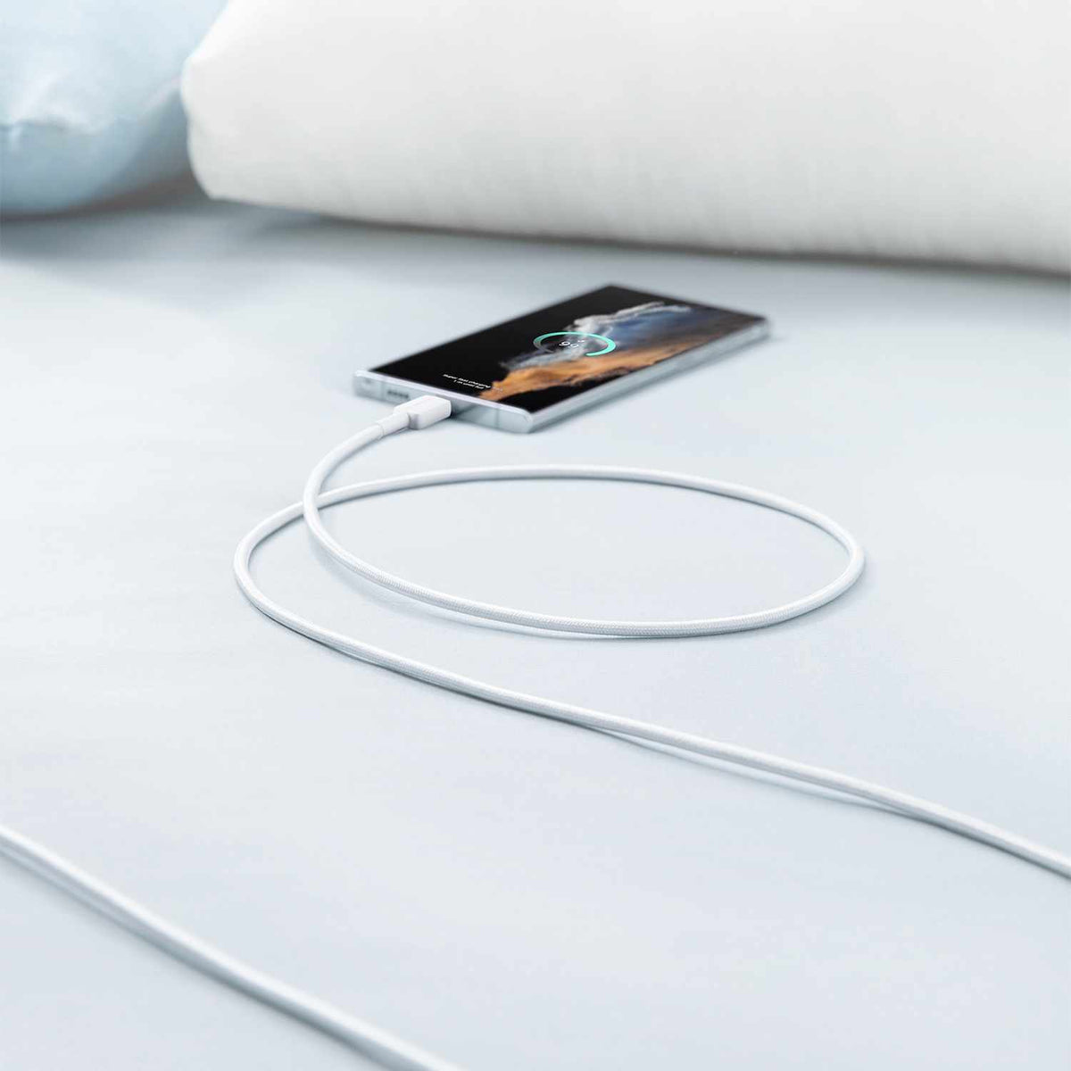 Anker USB-A to USB-C Braided Cable 3ft White