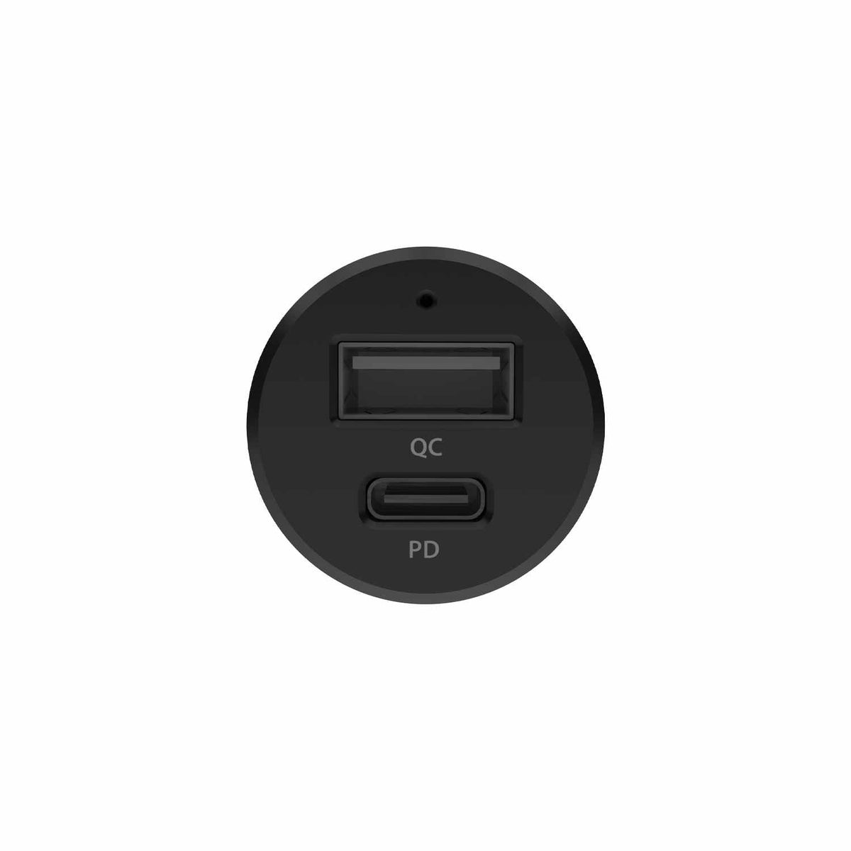 Blu Element 30W double port — Chargeur pour voiture avec Power Delivery/PPS — noir