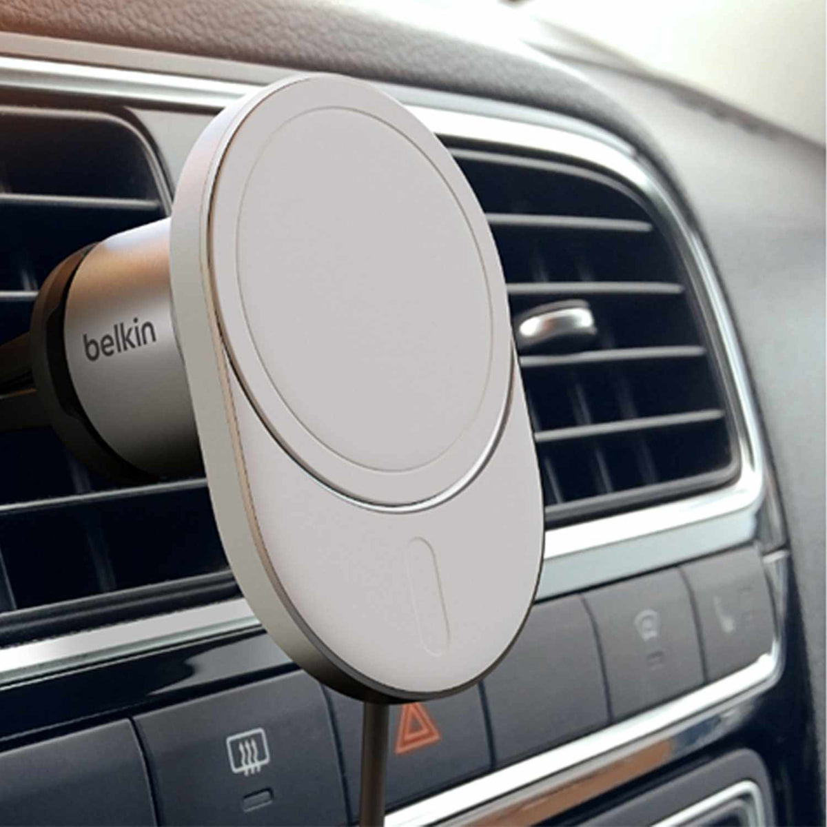 Belkin BoostCharge Pro Qi2 Wireless Car Charger 15W Grey