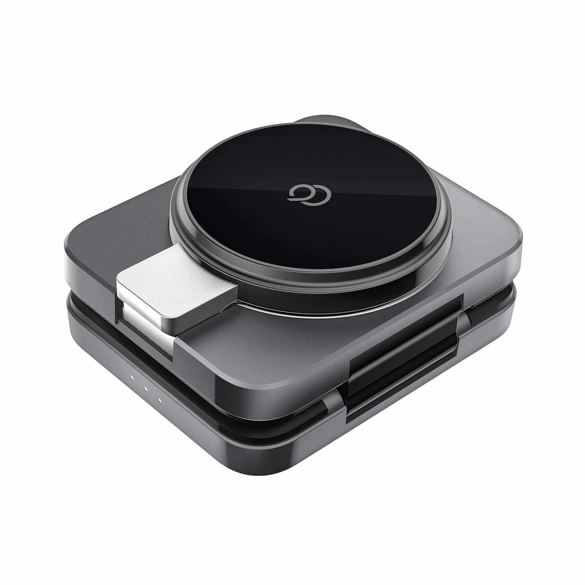 Nimbus9 Qi2 3-in-1 Wireless Charging Stand Brushed Grey
