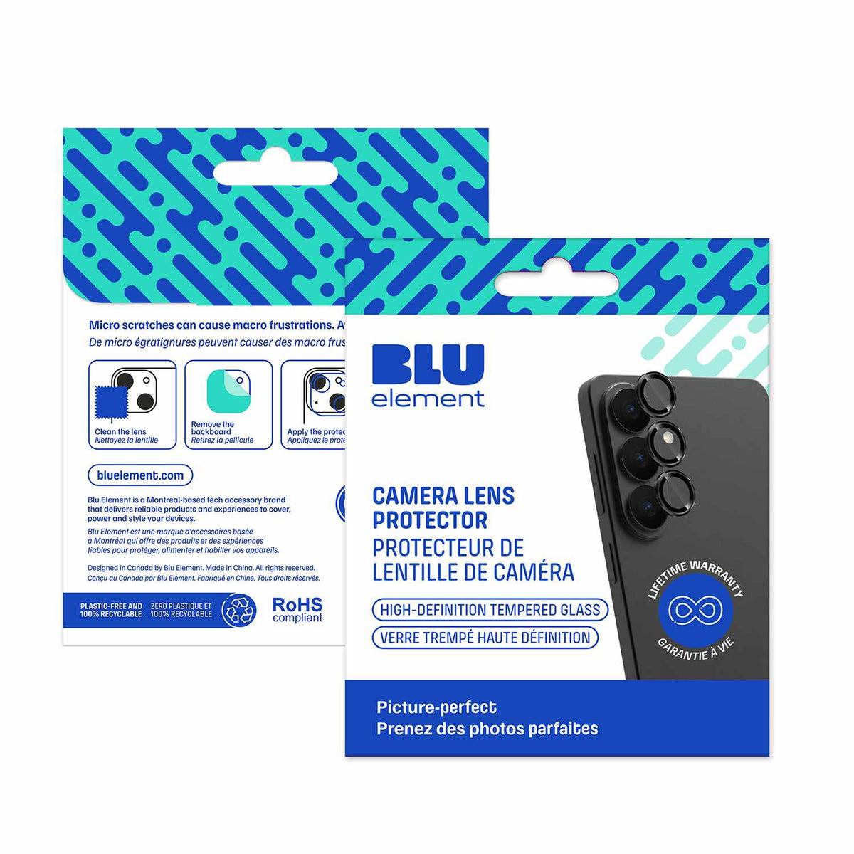 Blu Element Aluminum 1 by 1 Lens Protector for Samsung Galaxy S26+