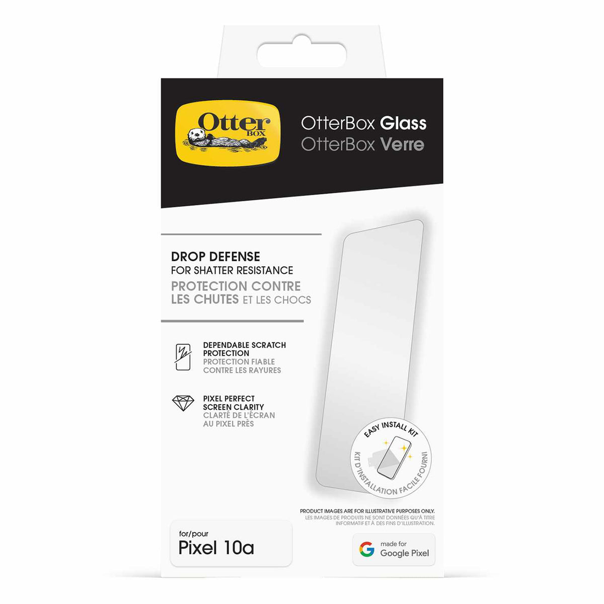 OtterBox Premium — Protecteur d’écran en verre pour Google Pixel 10a