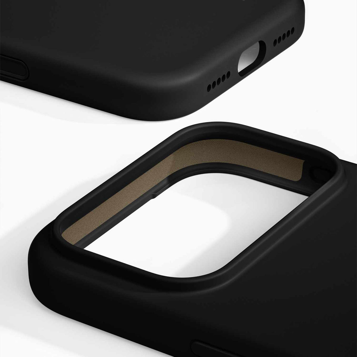 Ideal of Sweden Silicone MagSafe Case Black for iPhone 17 Pro
