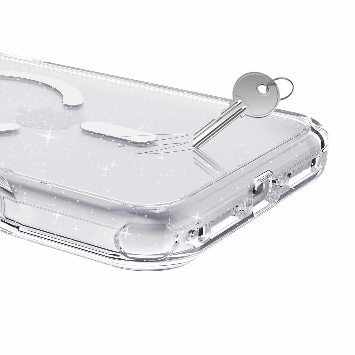 Avana Starlight — Étui MagSafe pour iPhone 18 Pro/17 Pro — argent