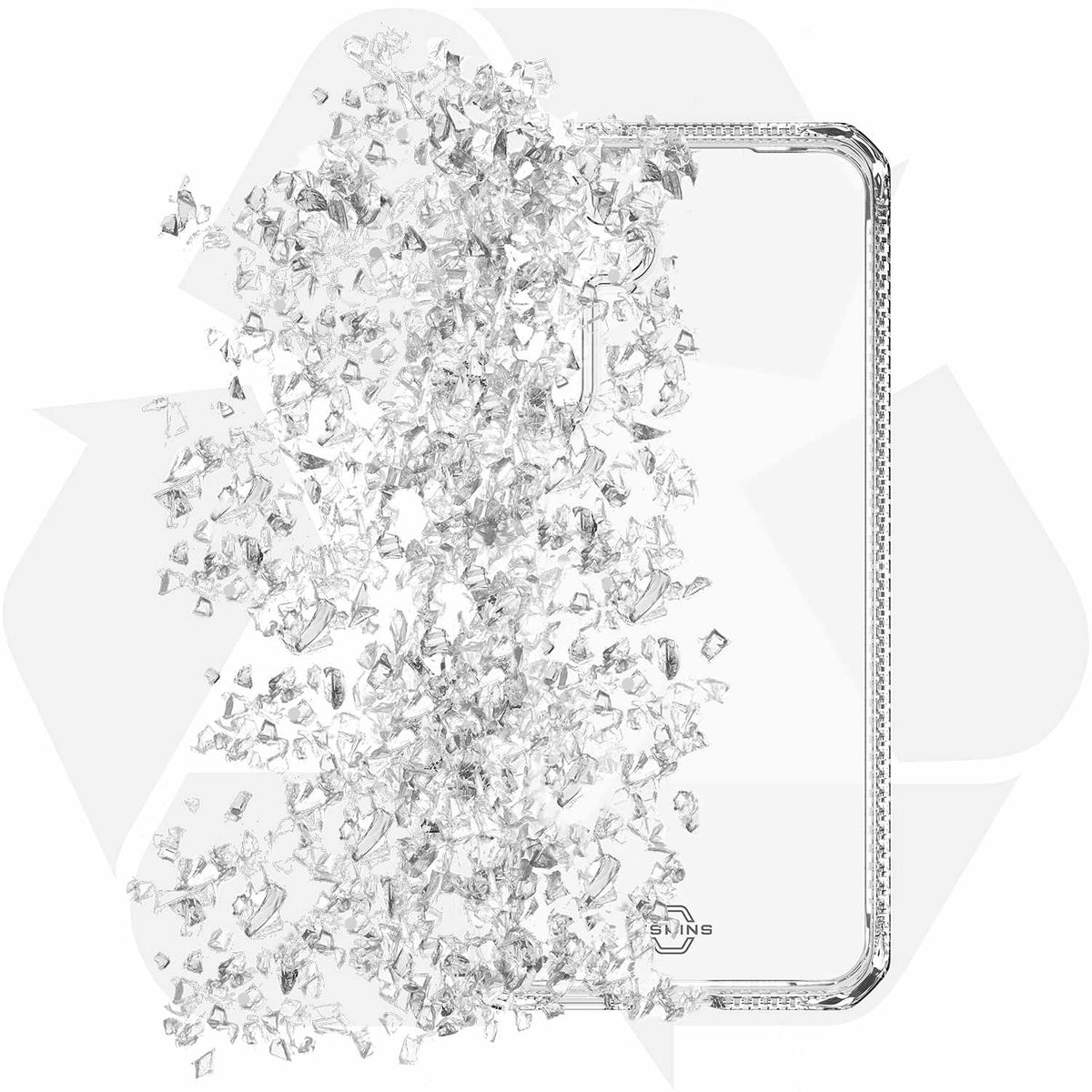 ITSKINS Spectrum_R — Étui pour Samsung Galaxy S25 FE — transparent