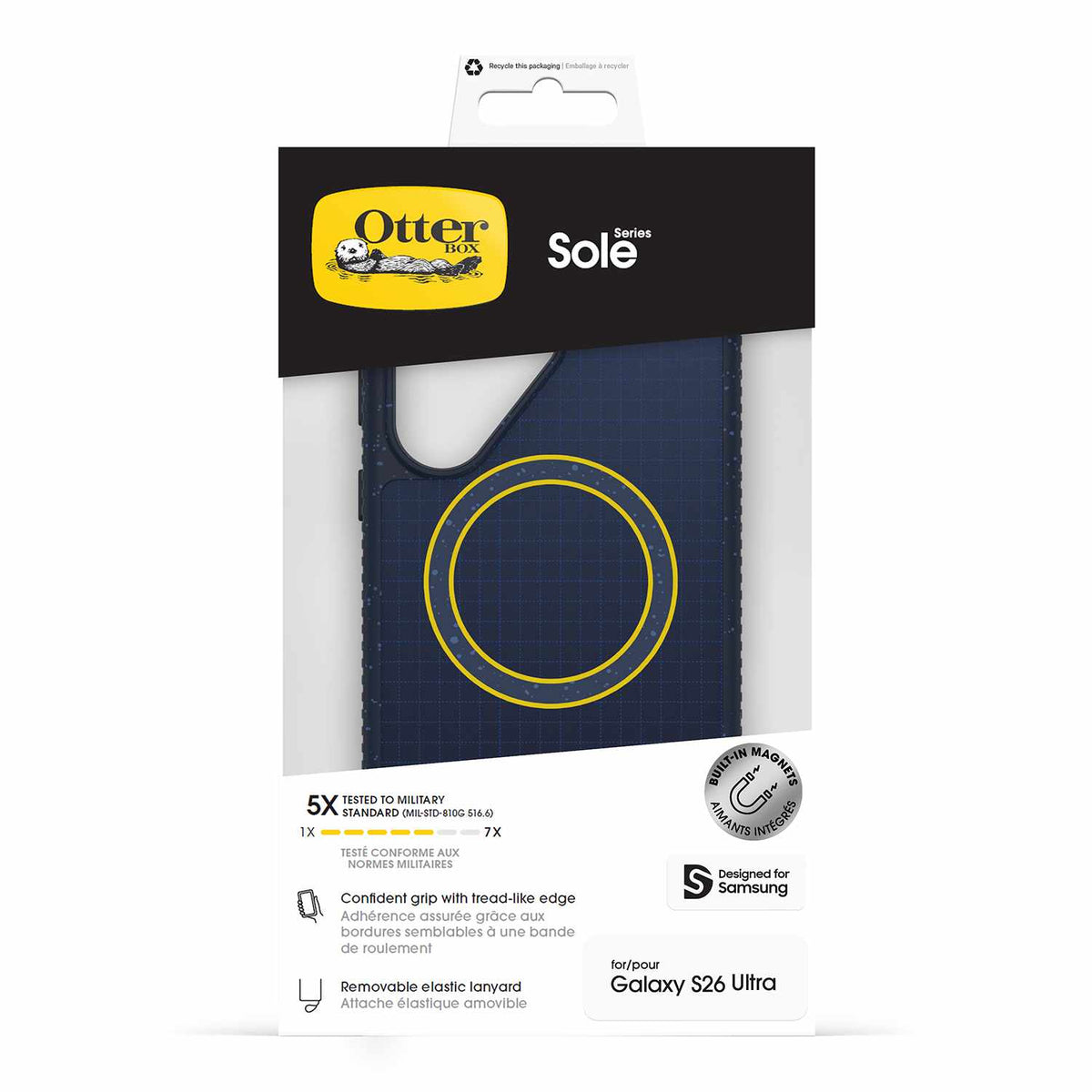 OtterBox Sole Case w/Magnets Real Quiet for Samsung Galaxy S26 Ultra