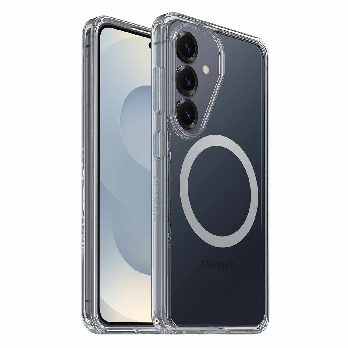 OtterBox Symmetry — Étui transparent avec aimants pour Samsung Galaxy S26 en emballage en vrac — transparent