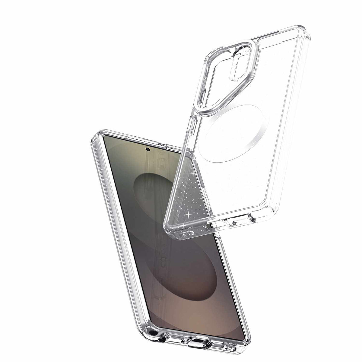 Avana Starlight — Étui avec aimants pour Samsung Galaxy S26 Ultra — argent