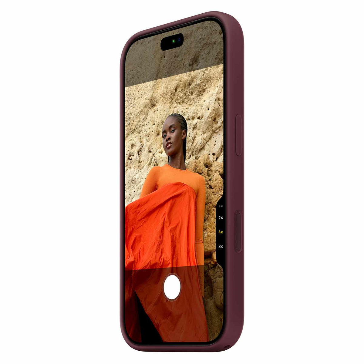 Apple Silicone Case with MagSafe Burgundy for iPhone 18 Pro Max