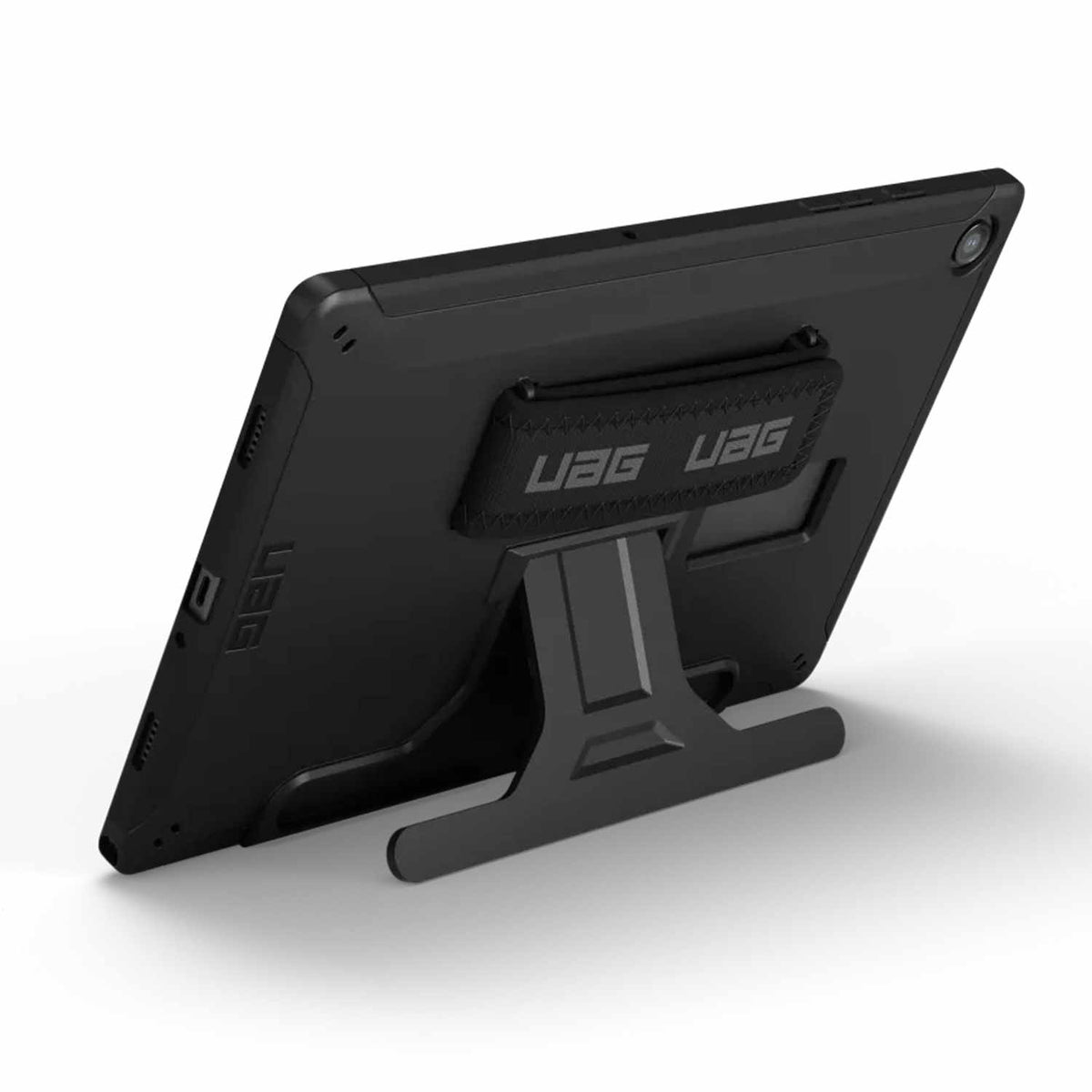 UAG Scout — Étui robuste avec support pour Samsung Galaxy Tab A9+ — noir