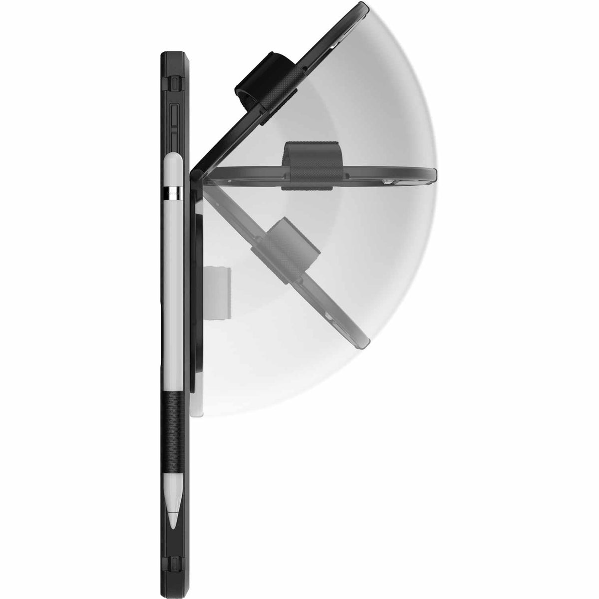 OtterBox Defender — Étui avec sangle pour iPad 11 2025 (11e génération)/iPad 10.9 2022 (10e génération) — & support noir