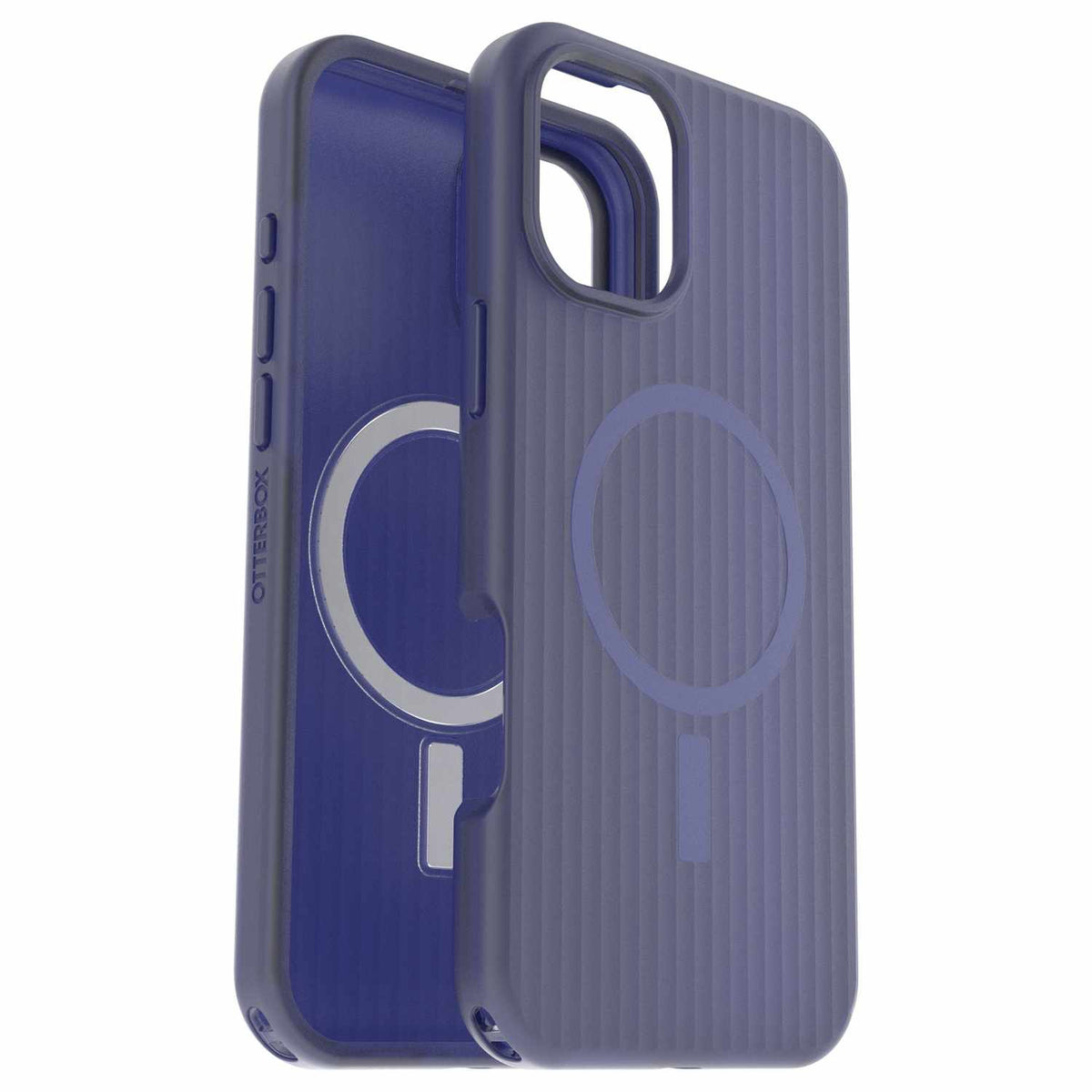 OtterBox Symmetry au toucher doux — Étui MagSafe pour iPhone 16 Plus — Denver Dusk violet