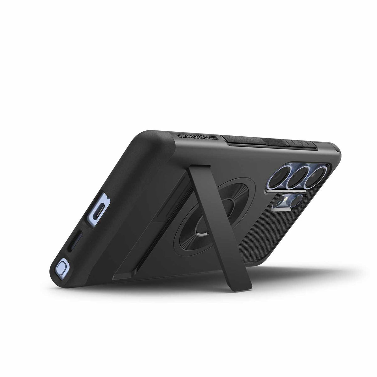 Spigen Slim Armor — Étui Magfit pour Samsung Galaxy S25 Ultra — noir