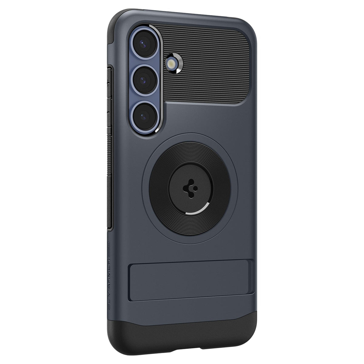 Spigen Slim Armor — Étui Magfit pour Samsung Galaxy S25+ — Metal Slate