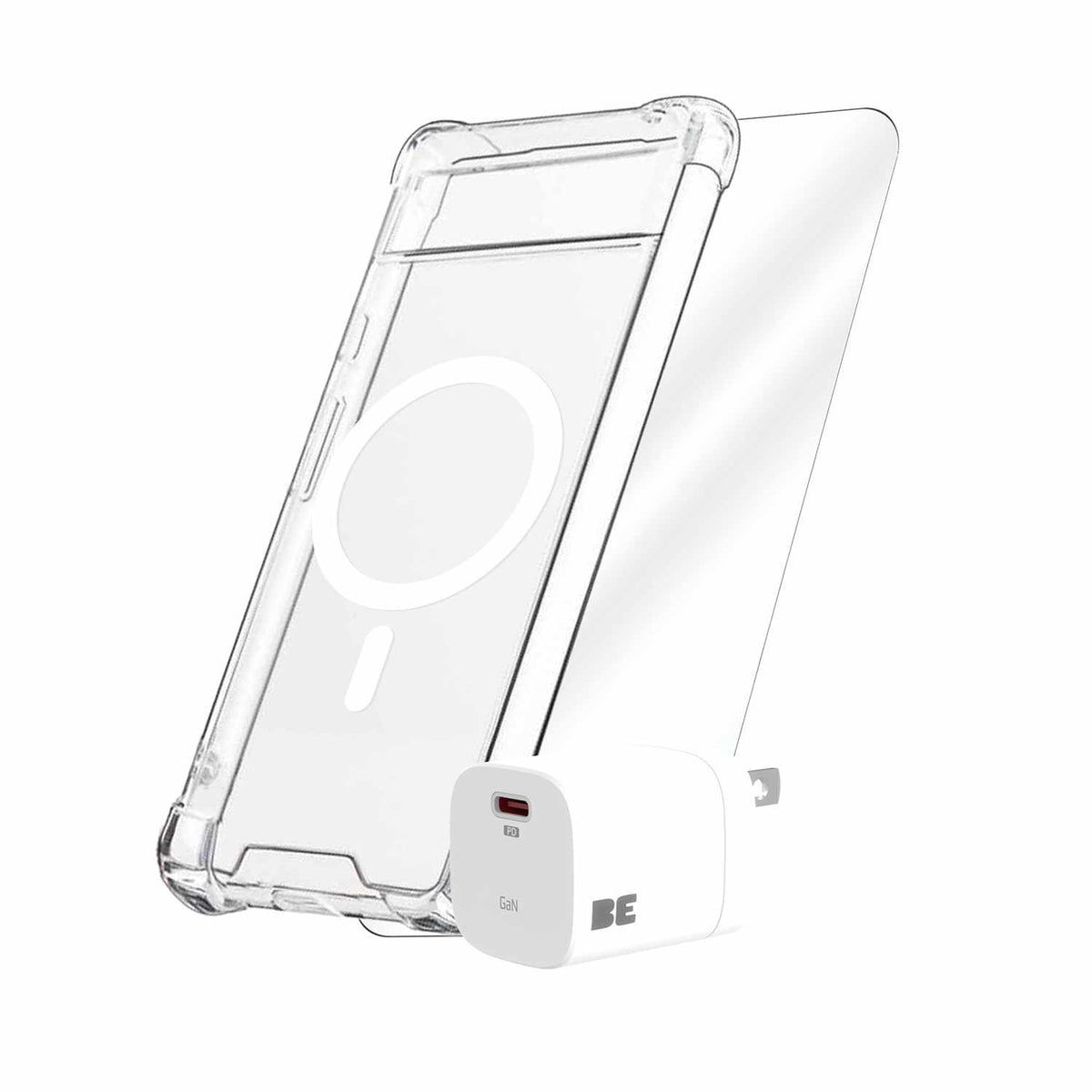Blu Element Protection intégrale — Ensemble avec aimants pour Google Pixel 10/10 Pro