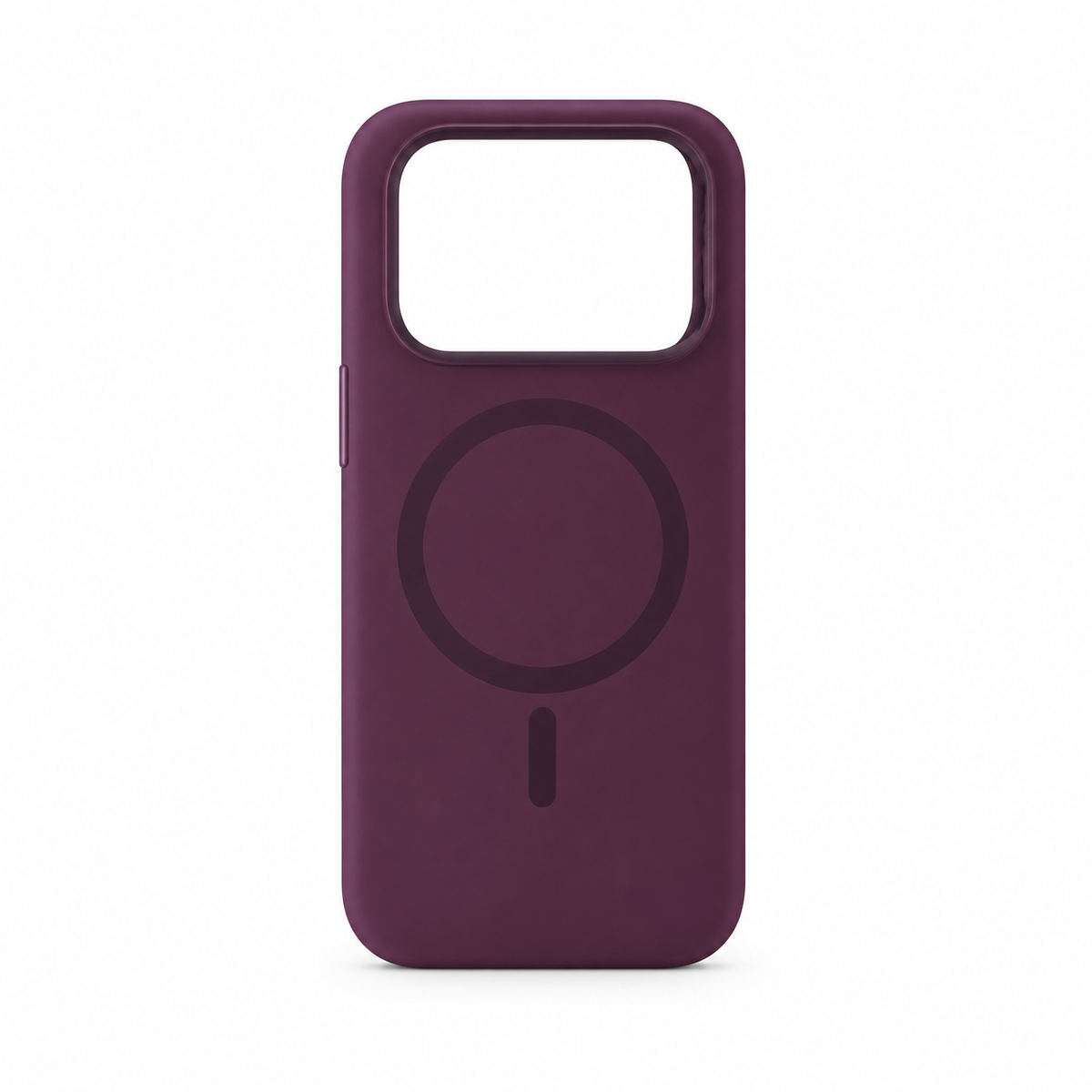 SPECTRUM Pro Slim Silicone MagSafe Case - Dark Cherry