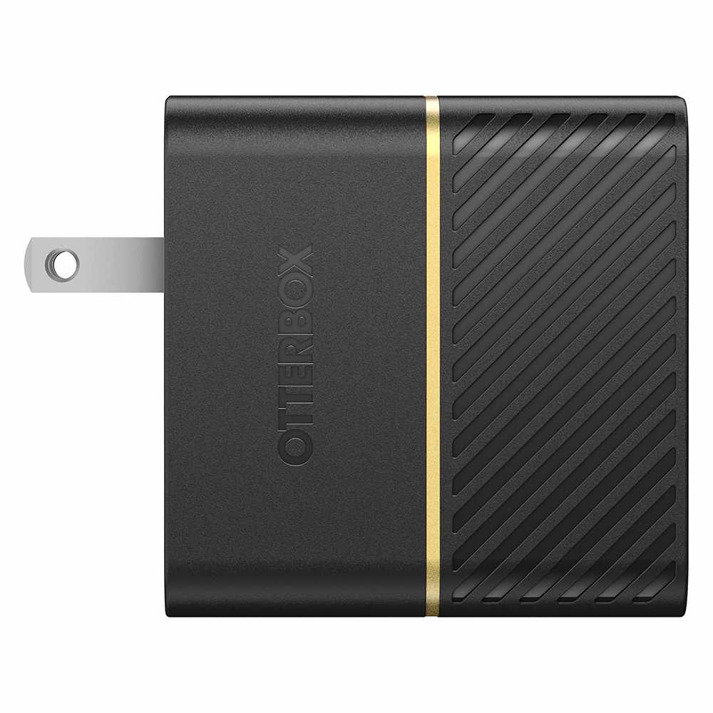 OtterBox double USB Power Delivery — Chargeur mural USB-C 30W + USB-C 20W — noir