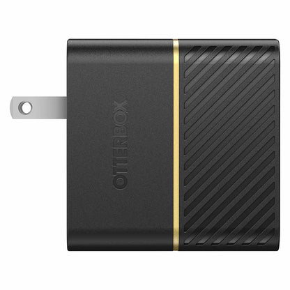 OtterBox double USB Power Delivery — Chargeur mural USB-C 30W + USB-C 20W — noir