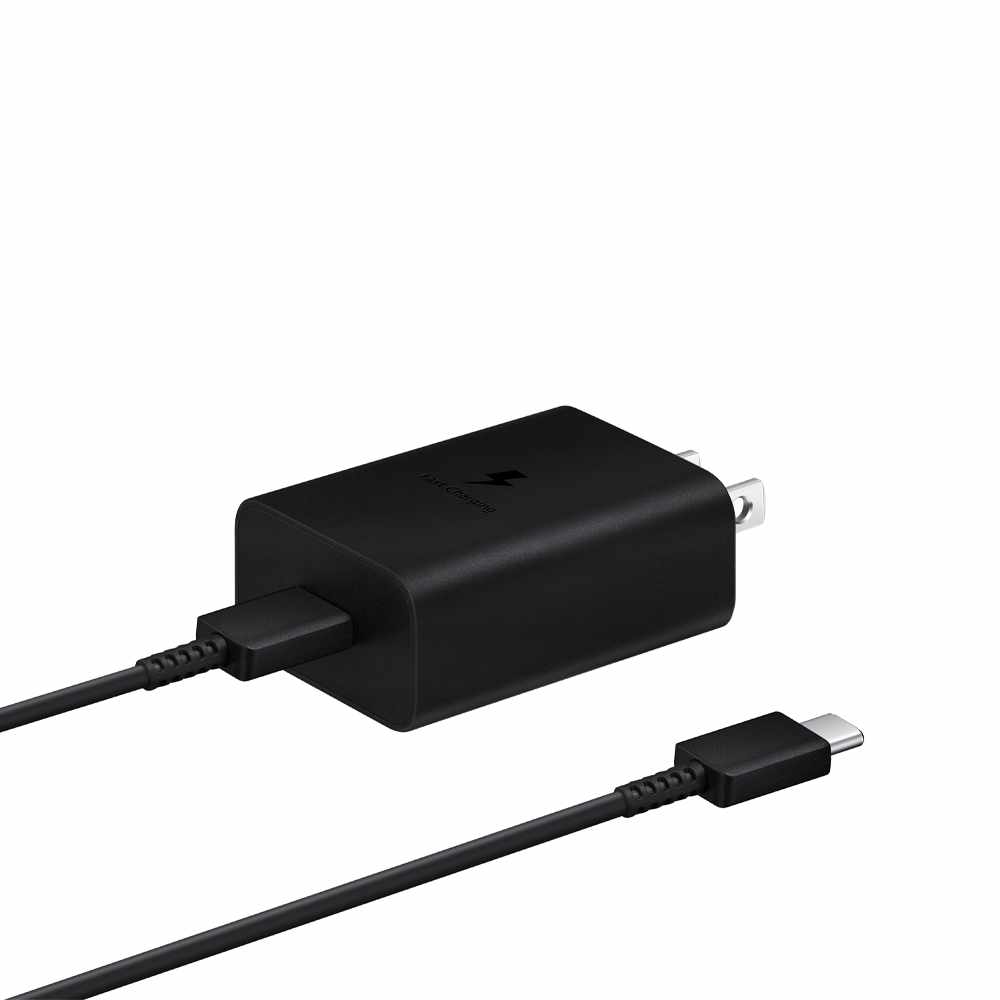 Samsung Wall Charger 15W with USB-C to USB-C Cable Black