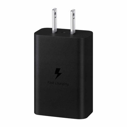 Samsung Wall Charger 15W with USB-C to USB-C Cable Black