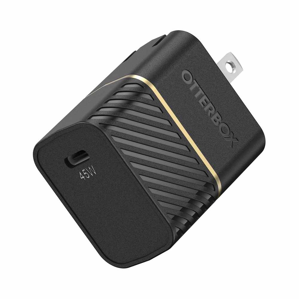 7881046 Fast Charge PD Gan 45W Wall Charger USB-C Black