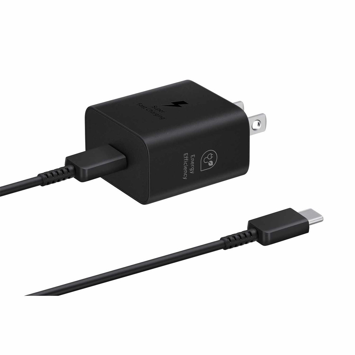 Samsung Travel Adaptateur 25W avec — Câble USB-C vers USB-C noir
