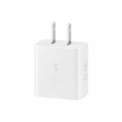 Samsung Travel Adapter 25W with USB-C to USB-C Cable White