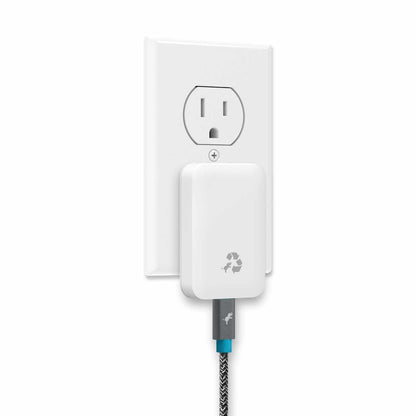Nimble Wally Ultra — Chargeur mural 30W PD/PPS/GAN USB-C — blanc