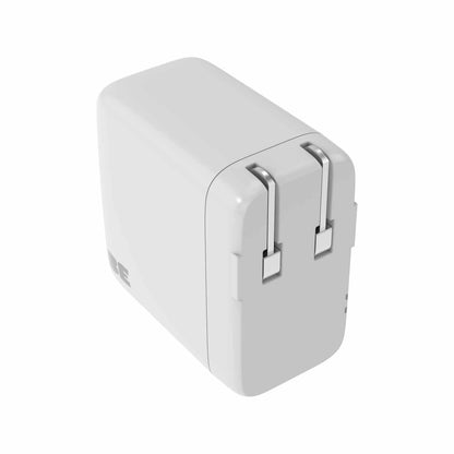 Blu Element Wall Charger 3 Port 65W PD 2 USB-C & USB-A White