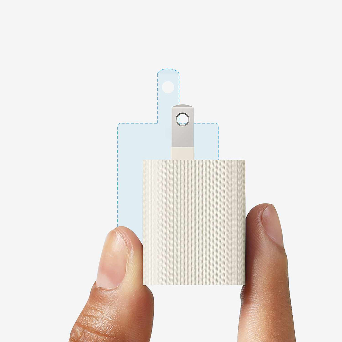 Anker Nano Wall Charger 30W USB-C White with USB-C Braided 3ft Cable