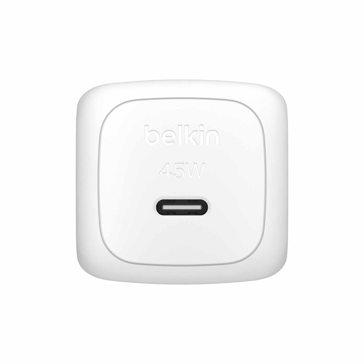 Belkin BoostCharge Compact Wall Charger 45W PD USB-C White