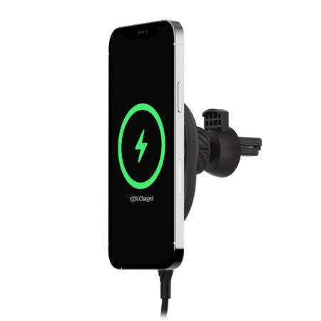 Wireless Car Charger Vent Mount Black
