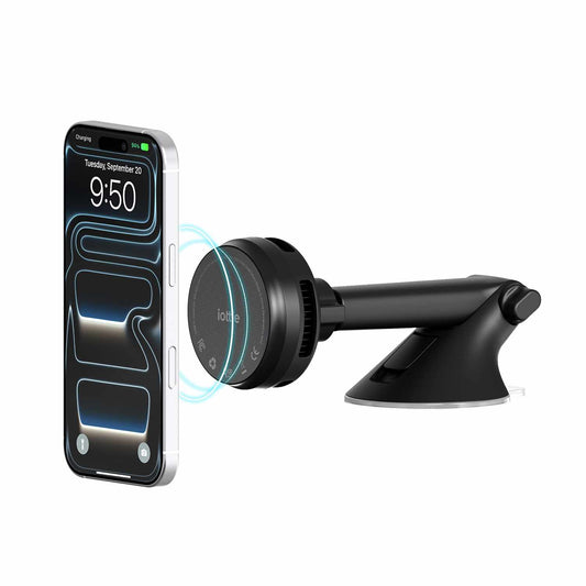 iOttie Velox Pro Qi2.2 25W Magnetic Wireless Dash Mount Black