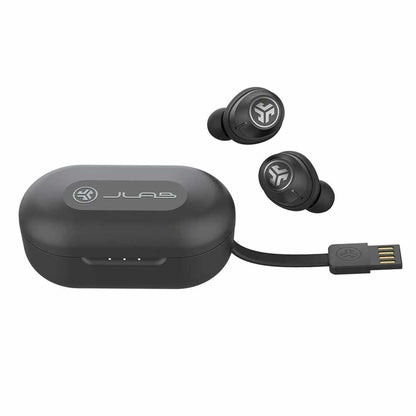 JLab Jbuds Air Écouteurs entièrement sans fil noir avec réduction du bruit