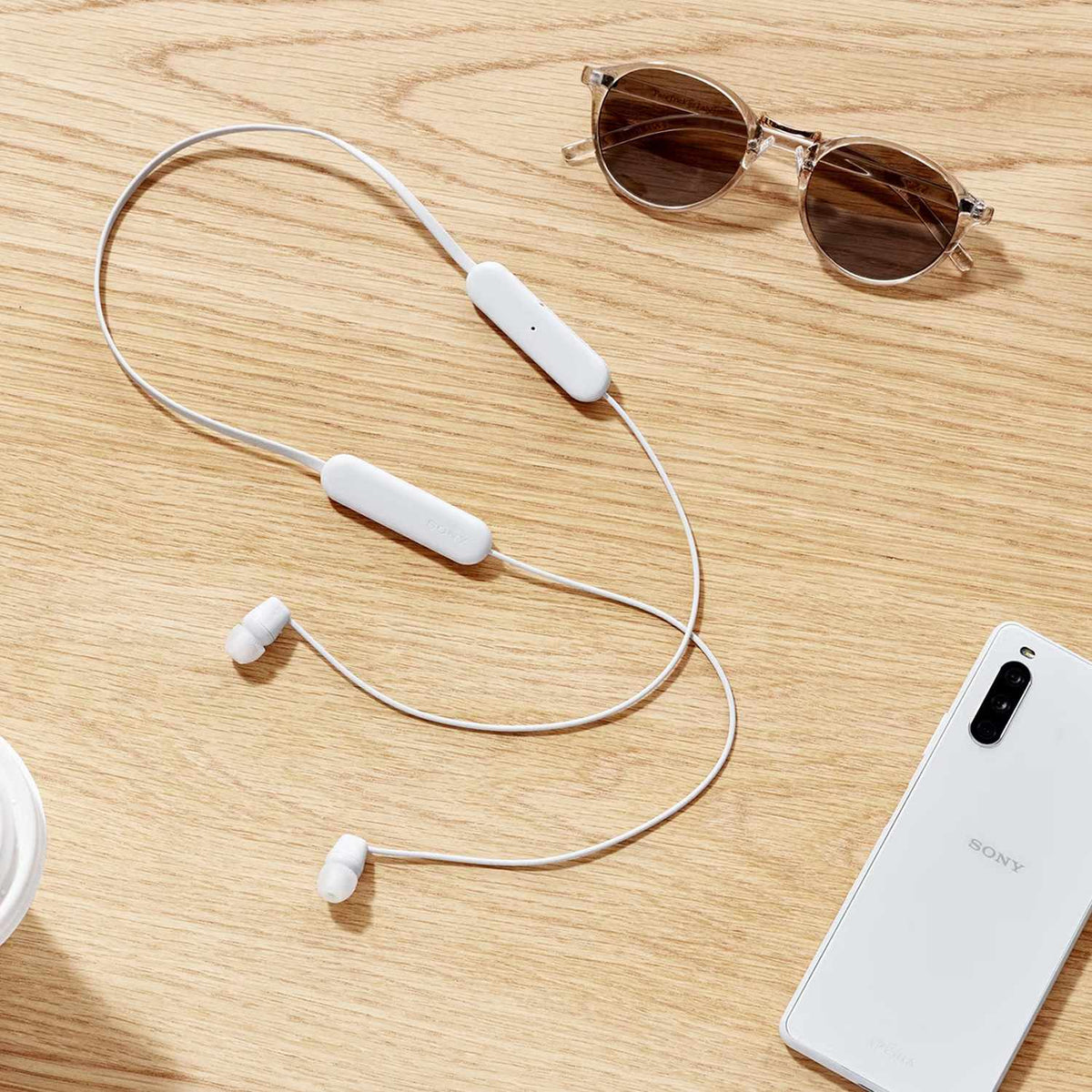 Sony sans fil Écouteurs intra-auriculaires — blanc