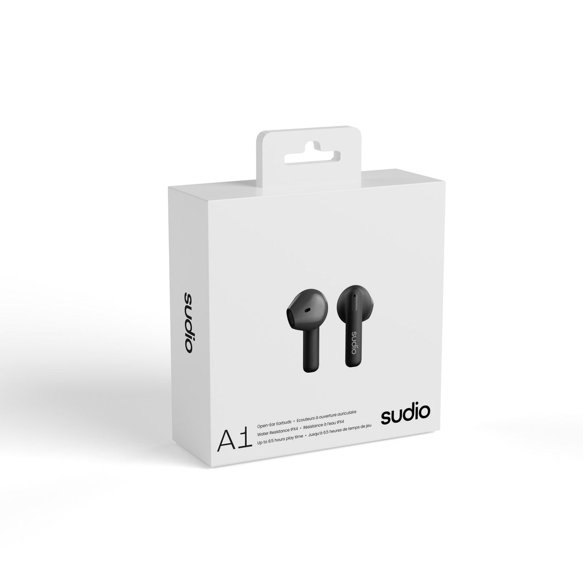 Sudio A1 Écouteurs entièrement sans fil Midnight — noir