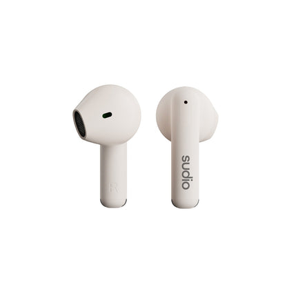 Sudio A1 True Wireless Earbuds Snow White