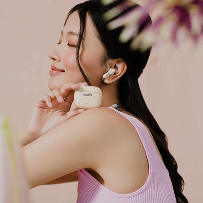 Sudio A1 True Wireless Earbuds Snow White