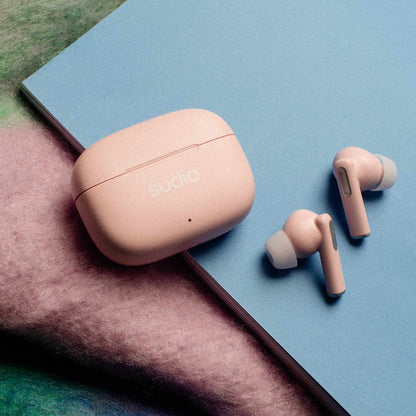 Sudio A1 Pro ANC Wireless Earbuds Pink