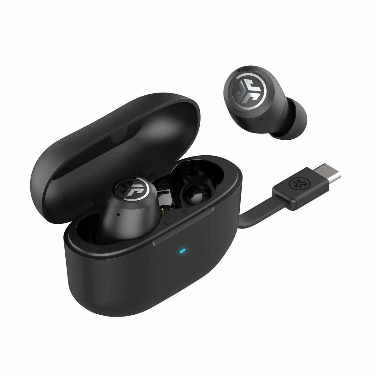 JLab JBuds Écouteurs noir avec réduction active du bruit 3