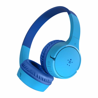 Belkin SoundForm Mini — Casque supra-auriculaire sans fil pour enfants — bleu