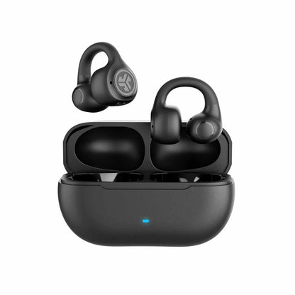 JLab Flex True Wireless Open Earbuds Black