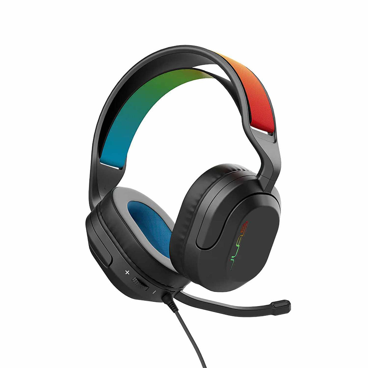 JLab Nightfall Wired Gaming Headset Black