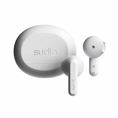 Sudio A3 True Wireless Earbuds White
