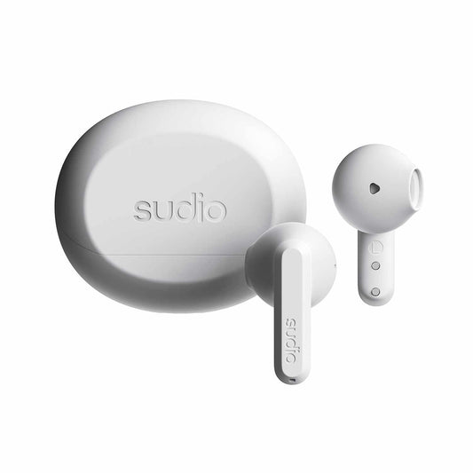 Sudio A3 True Wireless Earbuds White