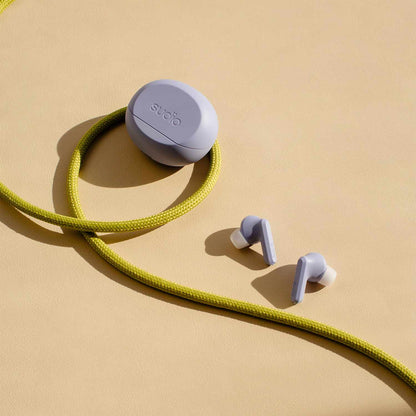 Sudio A3 Pro ANC Wireless Earbuds Purple