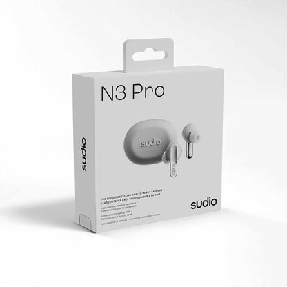 Sudio N3 Pro ANC Écouteurs sans fil — blanc