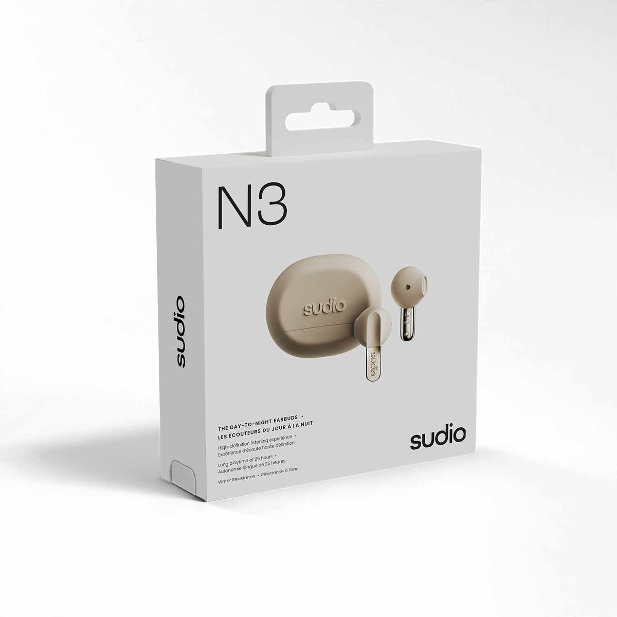 Sudio N3 Wireless Earbuds Sand